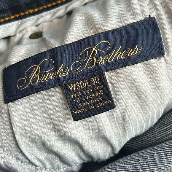 Brooks Brothers 901 Slim Straight Jeans in Indigo Denim SIZE 30 - Picture 8 of 8